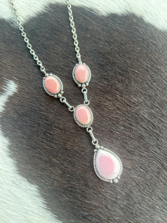 Pink Conch Necklace