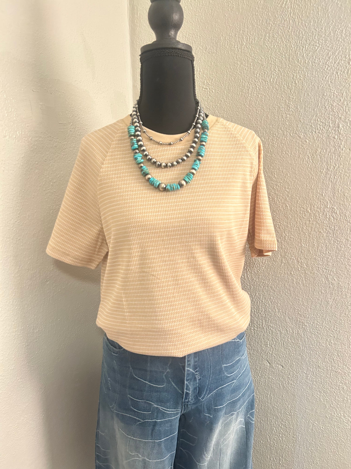 Yellow Stripe Top