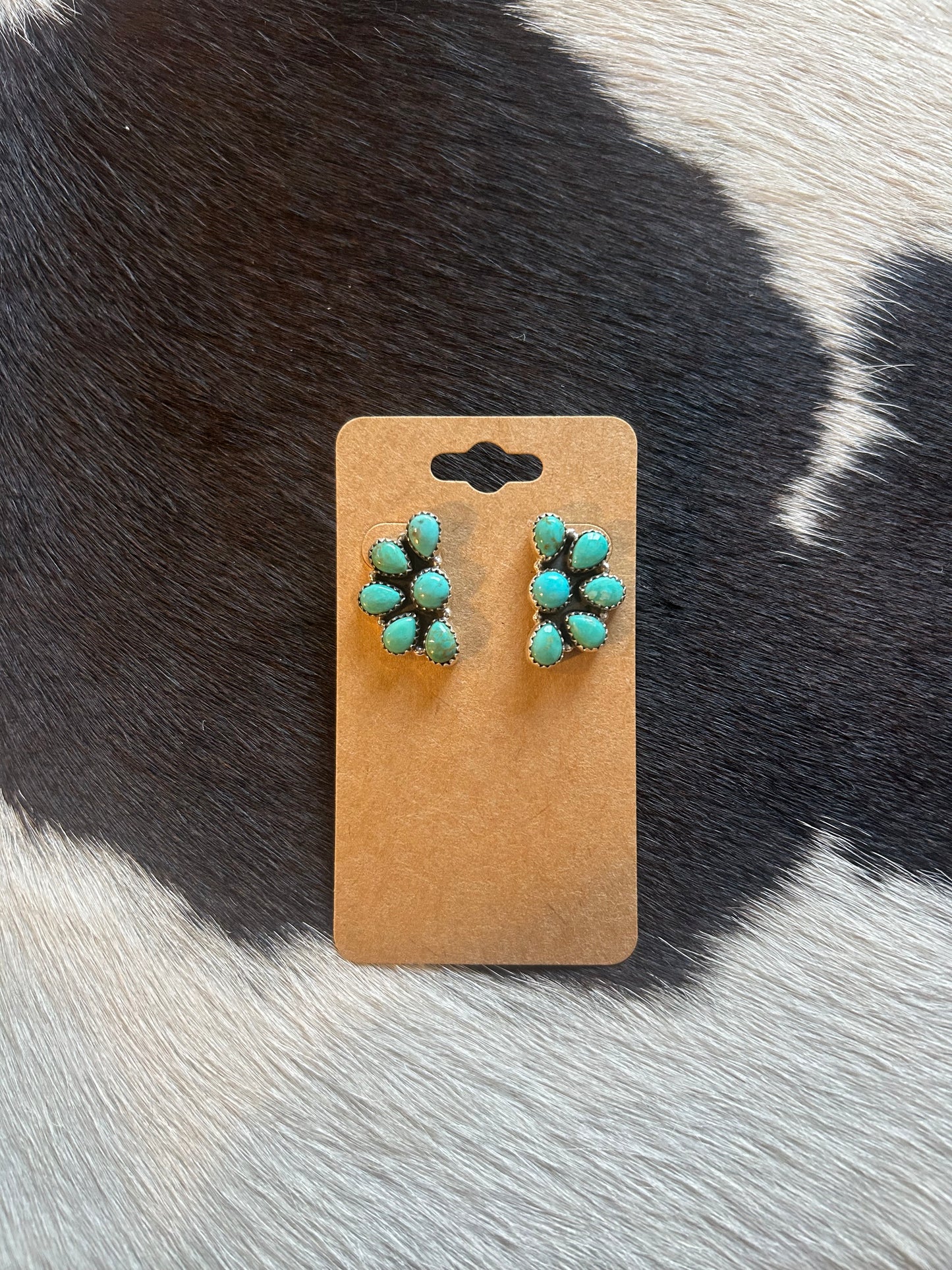 Half Cluster Earrings