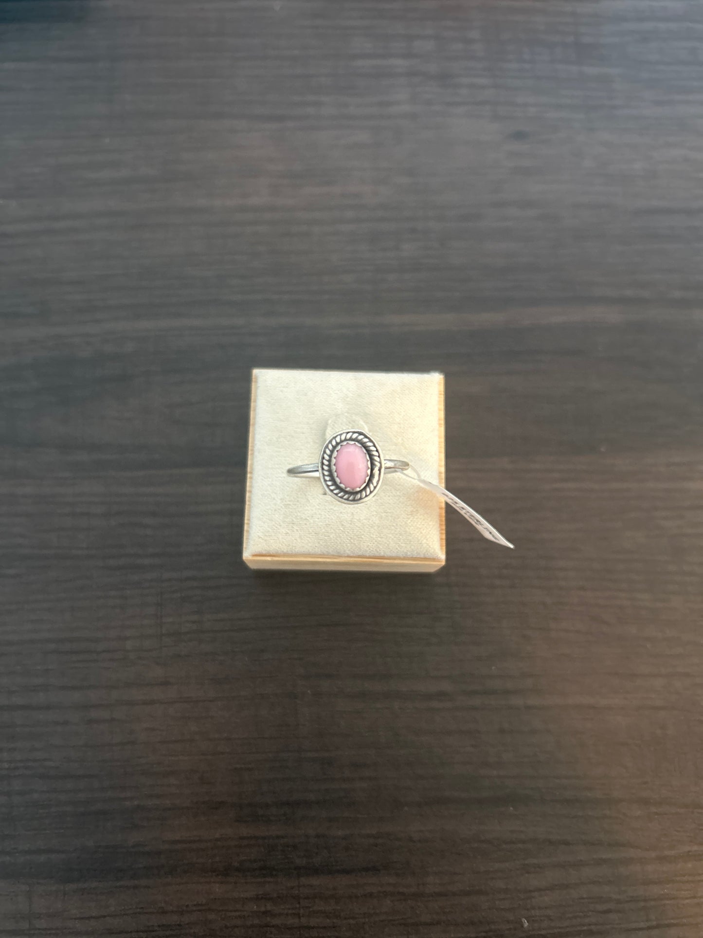 Pink Conch Ring (Size 8)