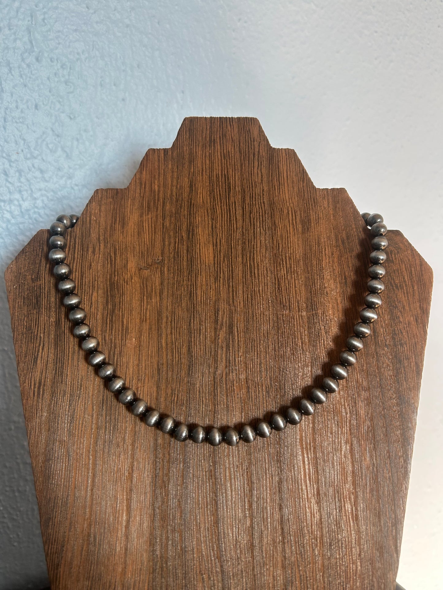 Faux 8mm Necklace