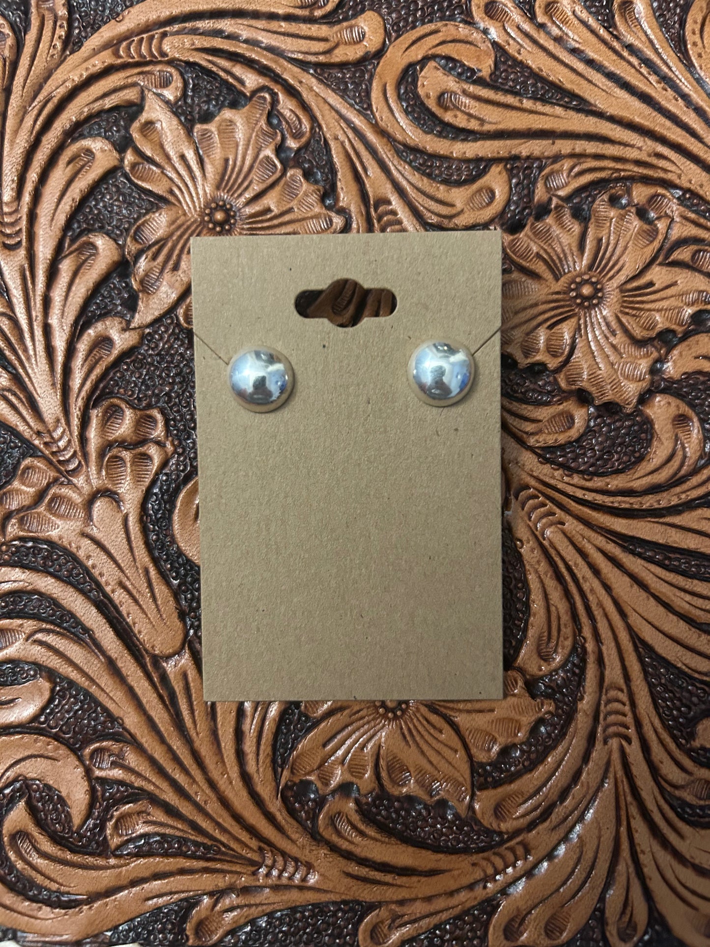 Silver Stud Earrings