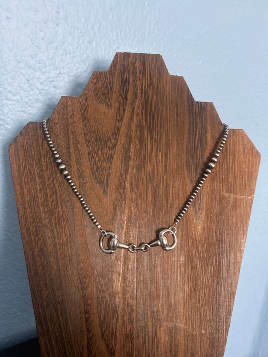 Pearl Snaffle Bit