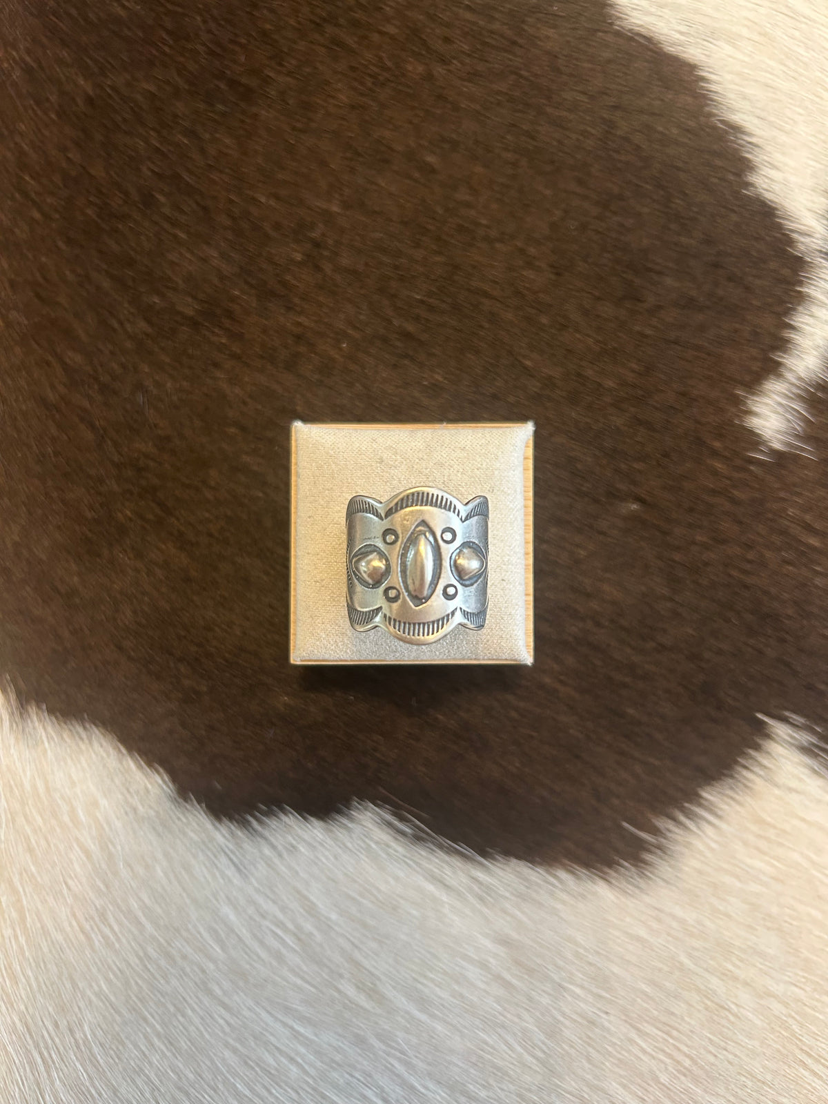 Stamped Native Ring