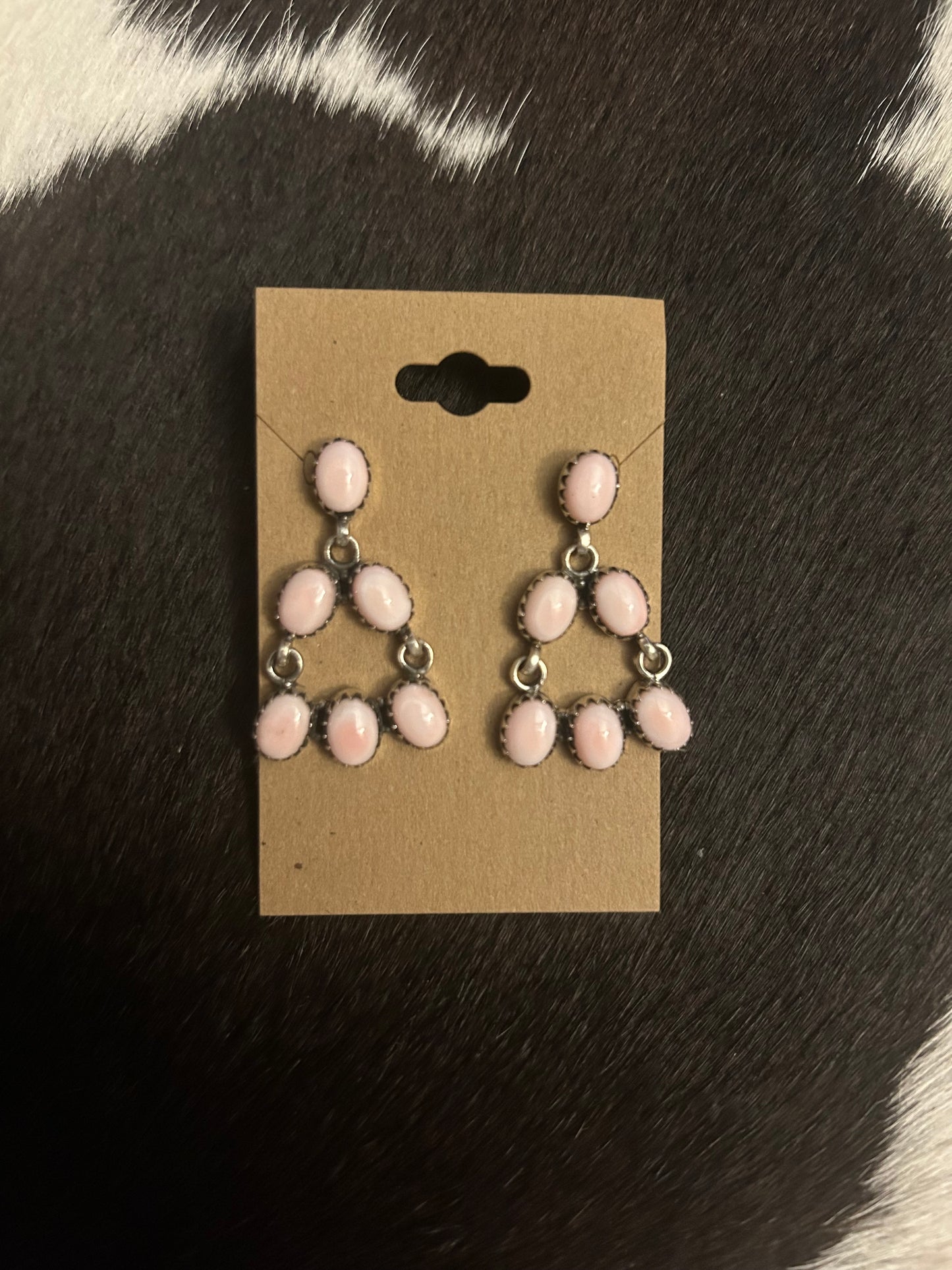 Pink Dangle Earrings