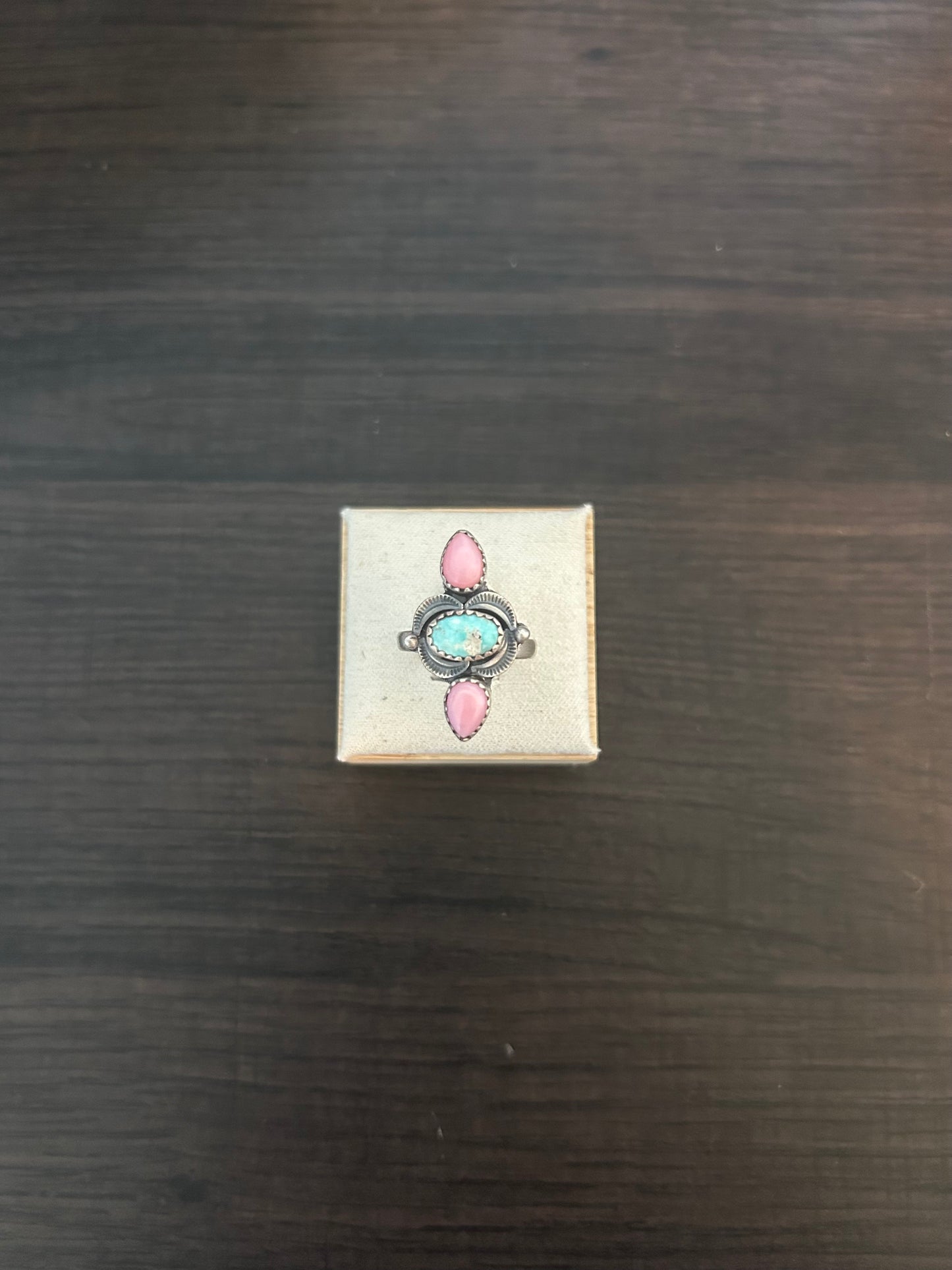 Multi Stone Ring (Adjustable)