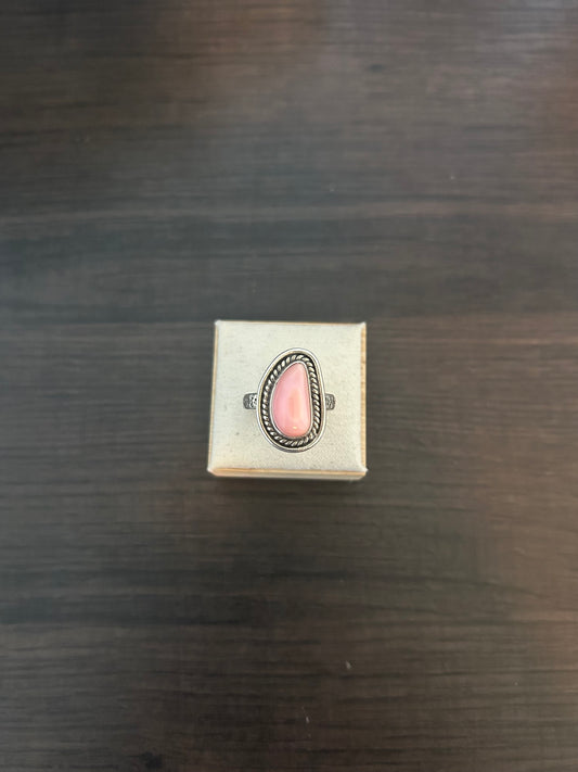 Pink Conch Ring (Size 8)