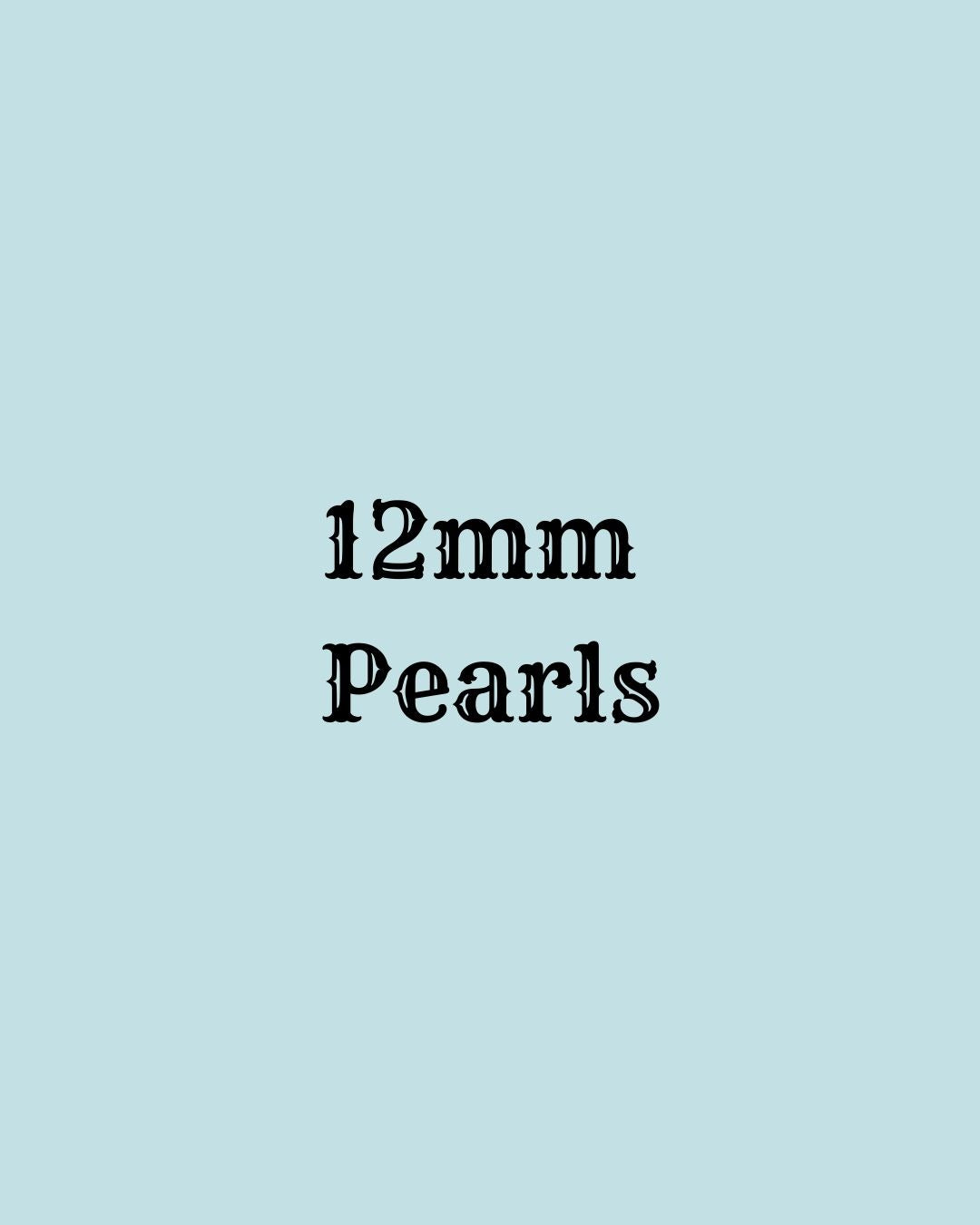 12mm Pearls