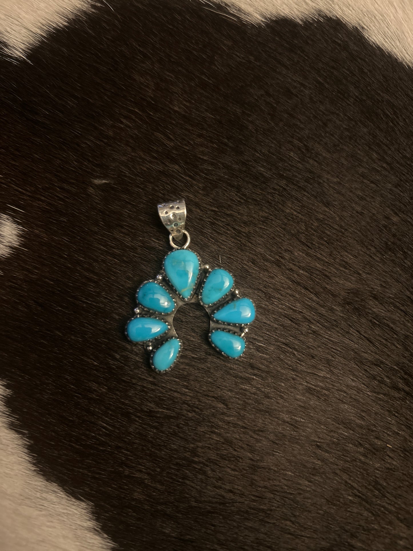 Turquoise Naja Pendant