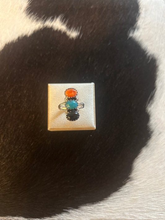 Multi Stone Ring (Size 7)