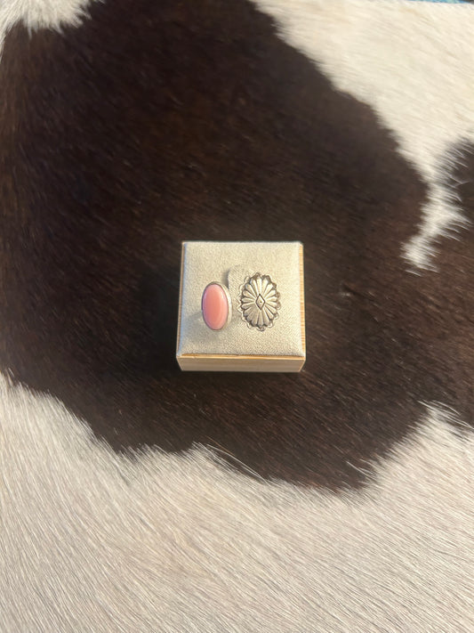 Pink Conch Ring (Size 6.5)