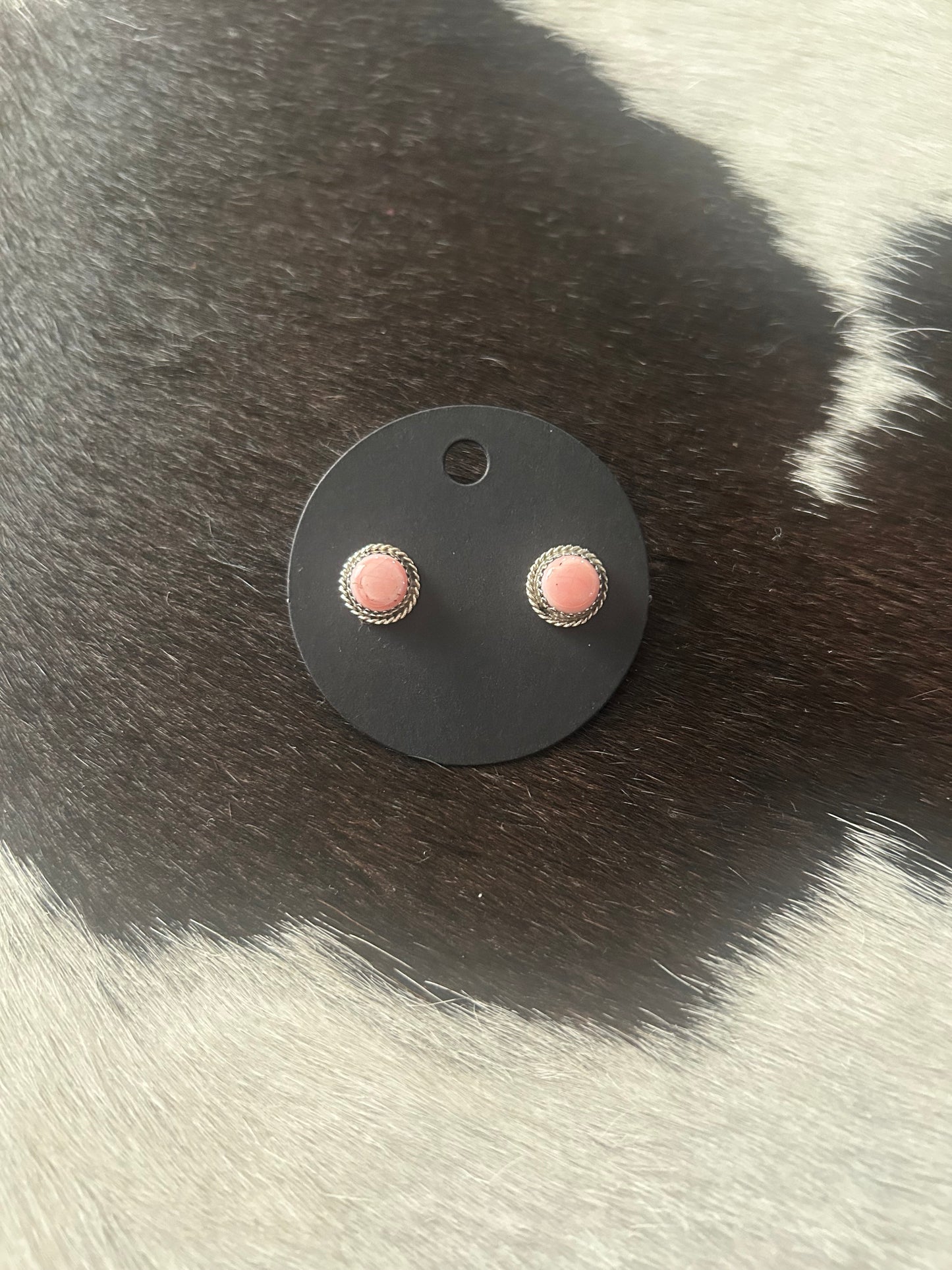 Pink Conch Earrings (#2)