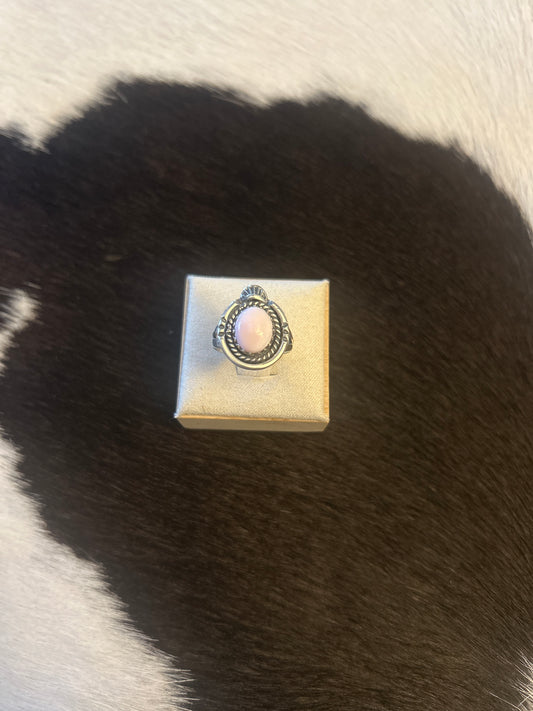 Pink Conch Ring (Size 6.5)