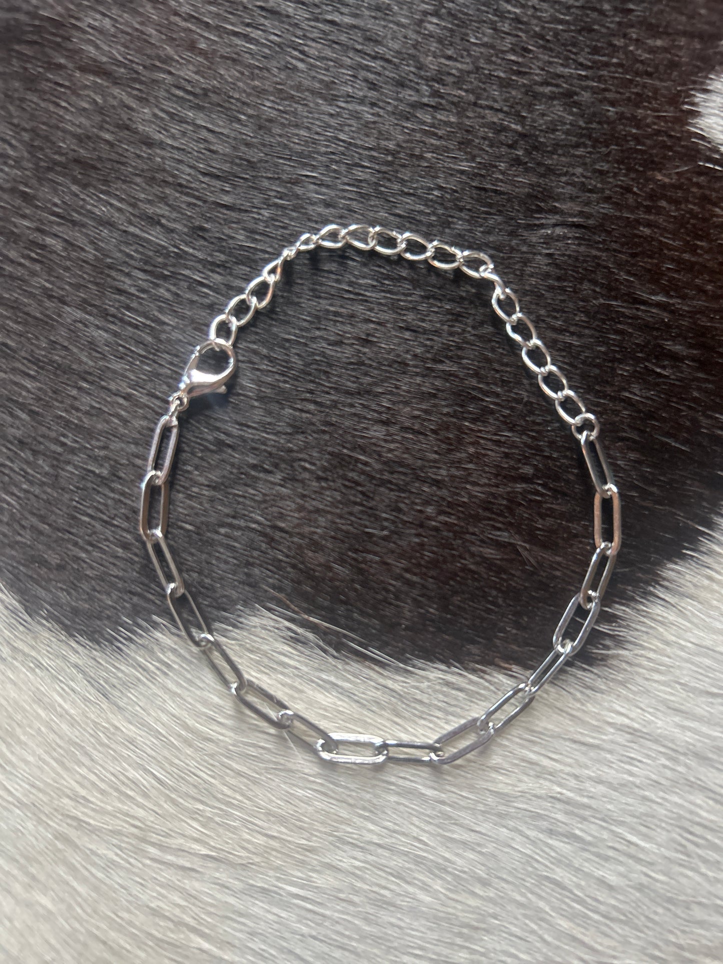 Paperclip Chain Bracelet