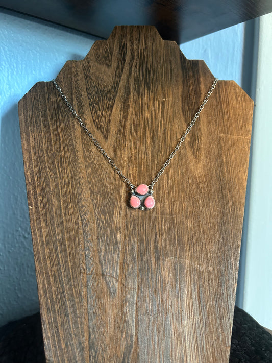 Pink Conch Necklace