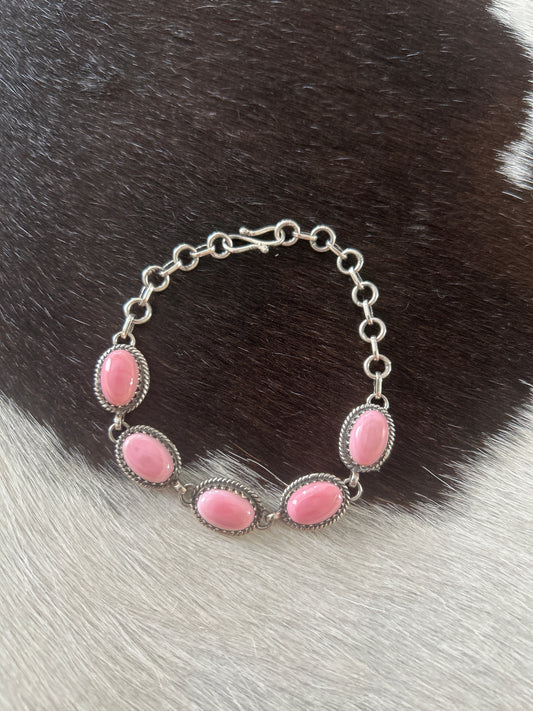 Pink Conch Bracelet