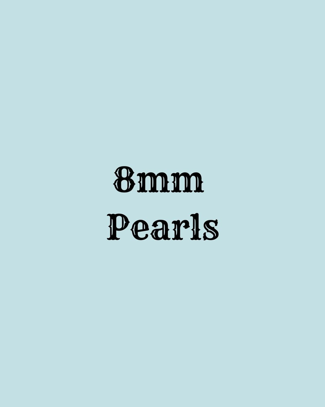 8mm Pearls