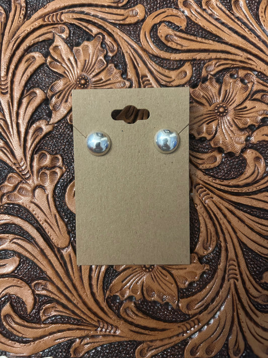Silver Stud Earrings