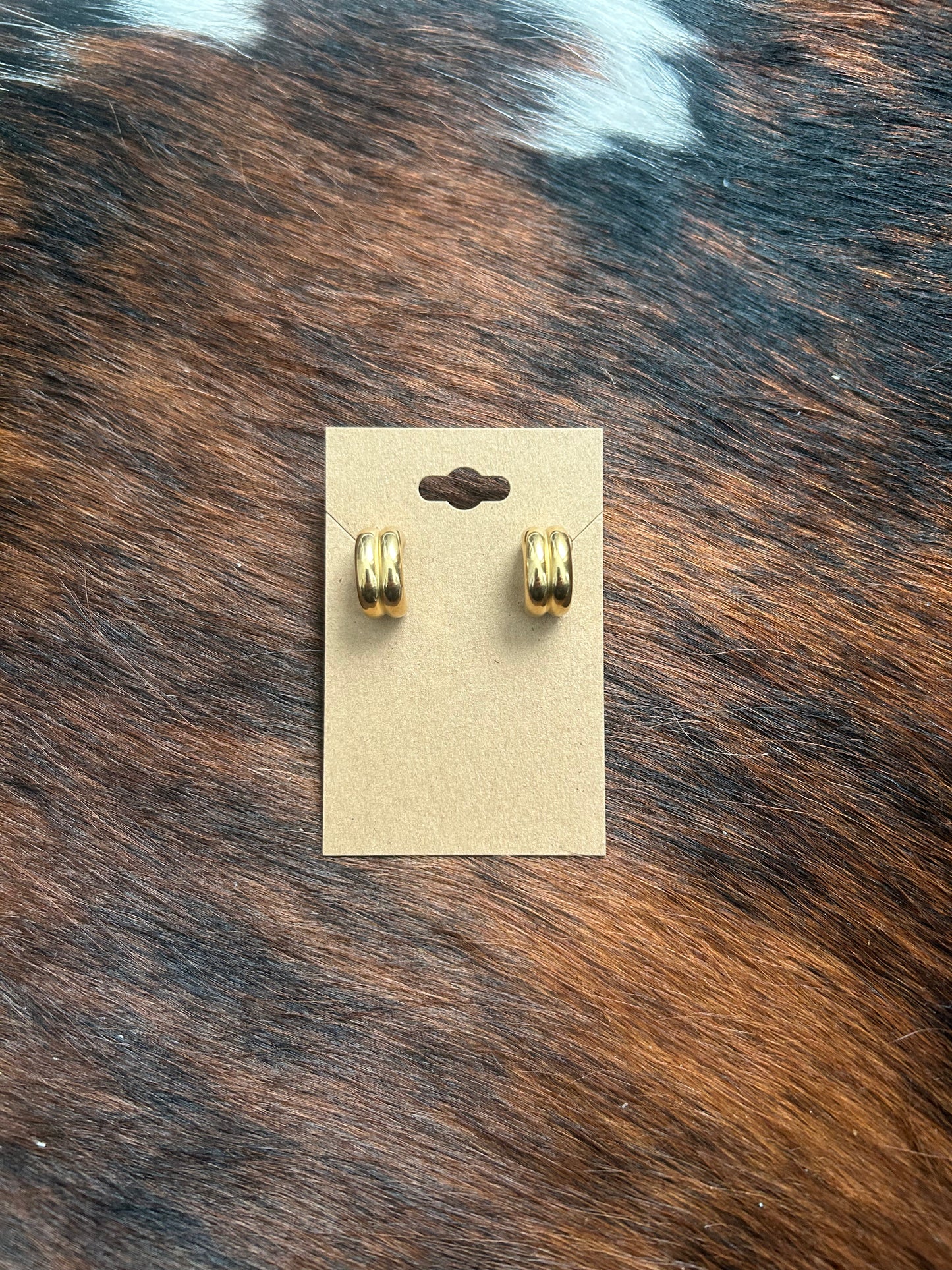Gold Hoop Earring