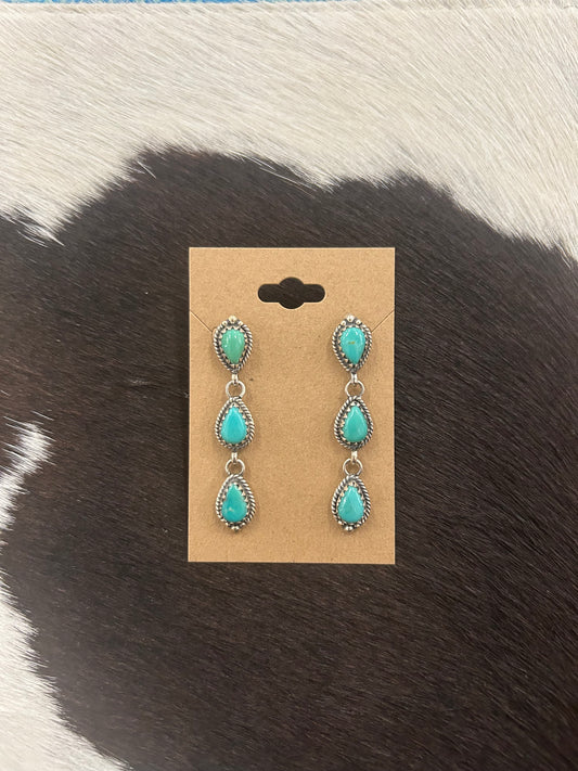 Turquoise Dangle Earrings