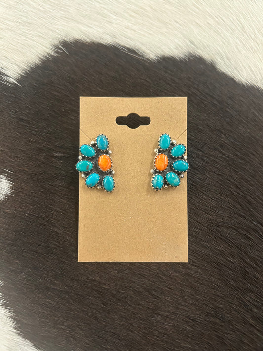 Cluster Earrings