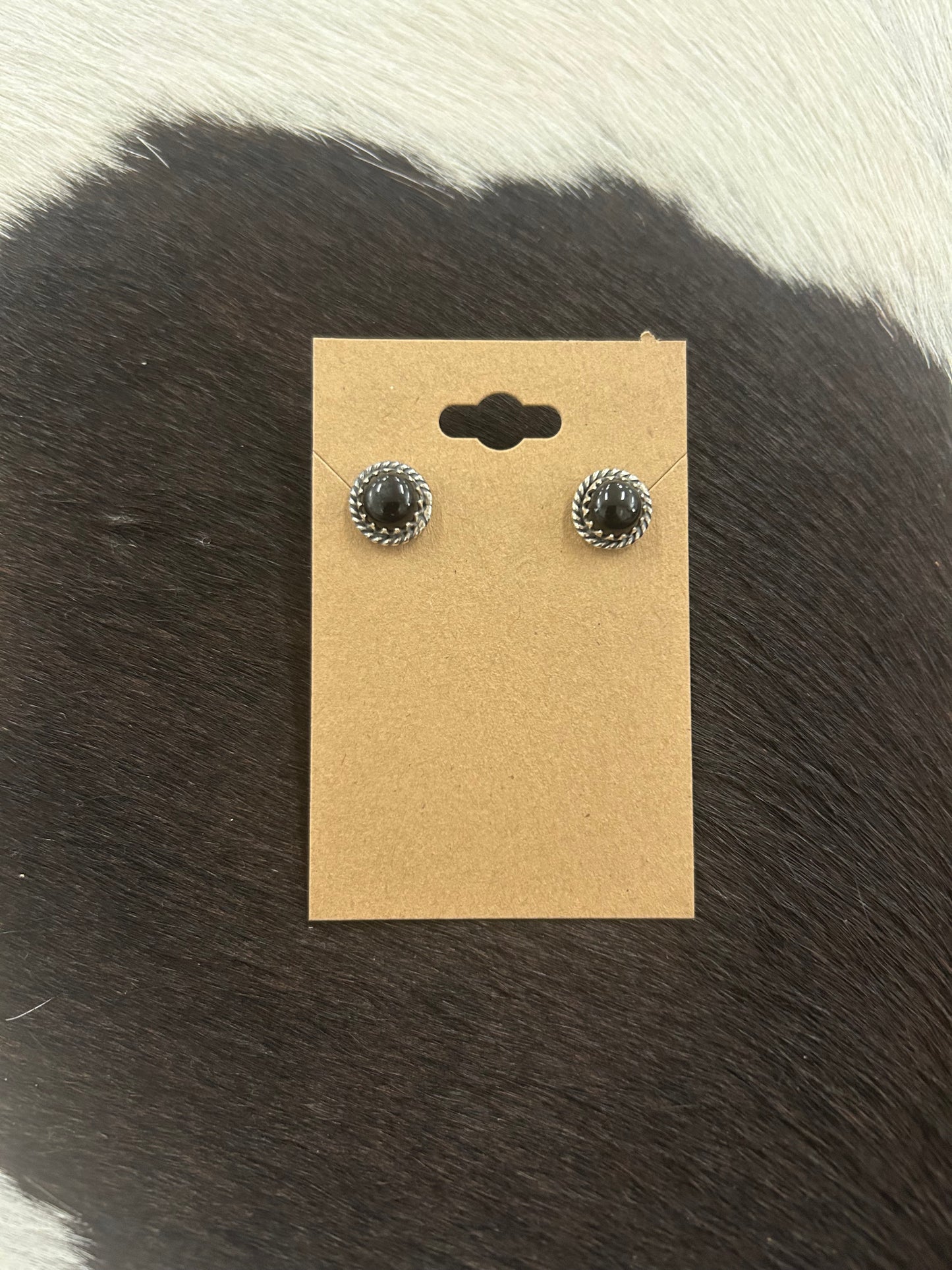 Black Onyx Earrings